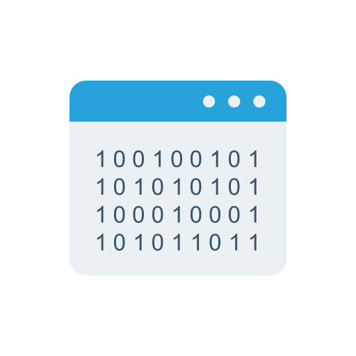 Binary code 图标