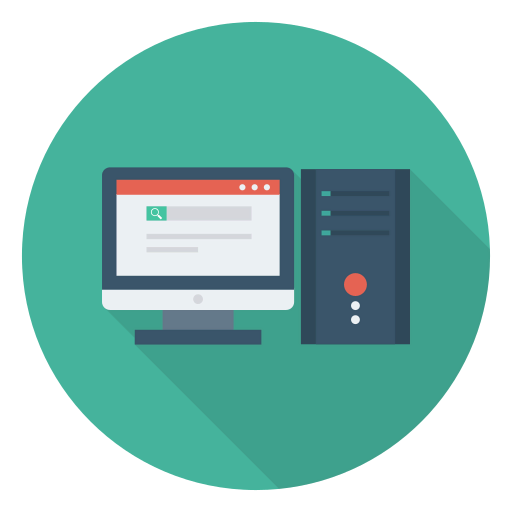 Personal computer icon