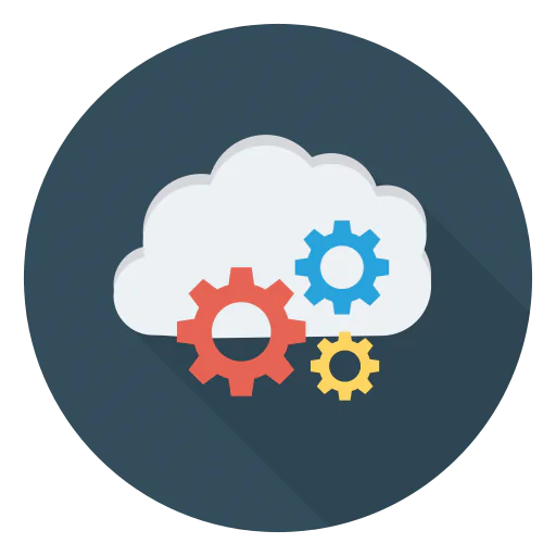 Cloud computing Ikona