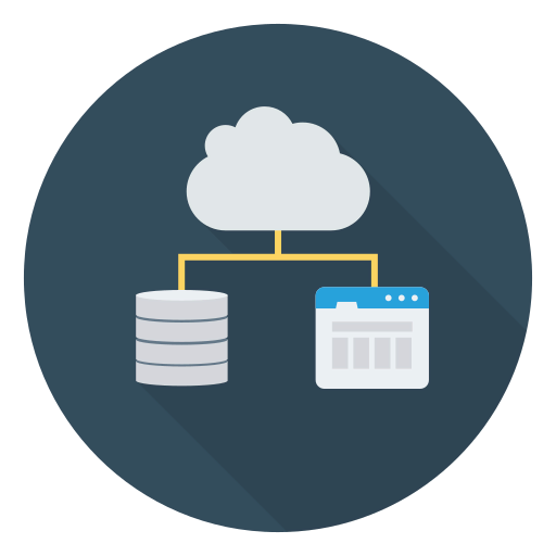 Cloud computing icon