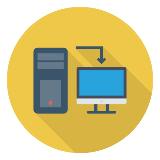 Personal computer icon
