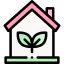 Eco house Symbol 64x64