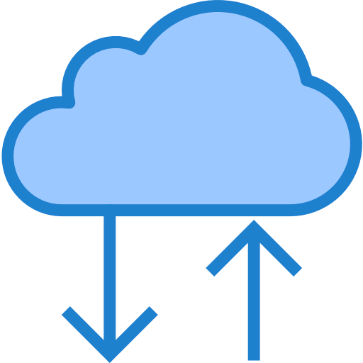 Cloud computing icon