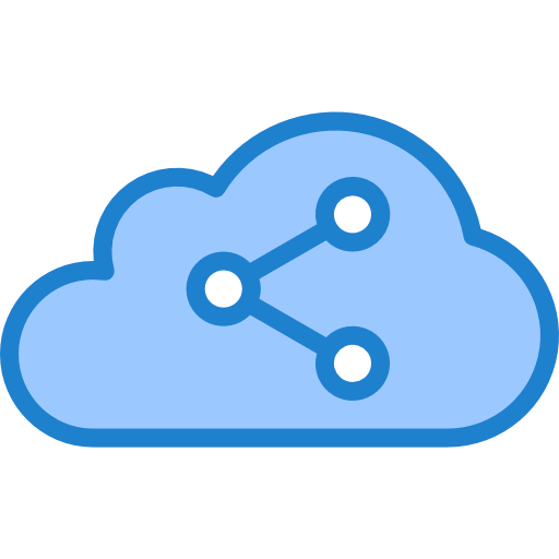 Cloud computing icon