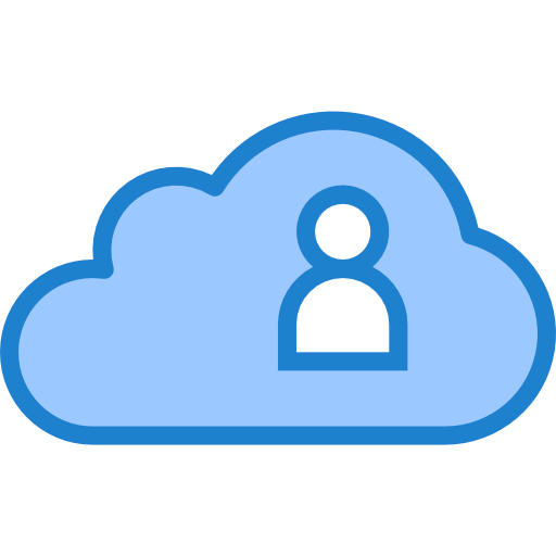 Cloud computing icon
