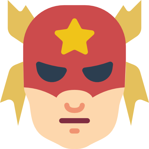 Superhero icon