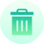 Trash bin icon 64x64