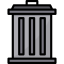 Trash bin Ikona 64x64