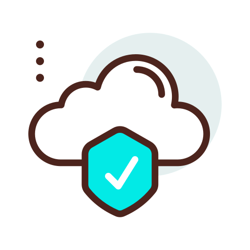 Cloud computing icon