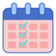 Calendar Ikona 64x64