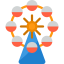 Ferris wheel icon 64x64