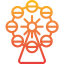 Ferris wheel icon 64x64