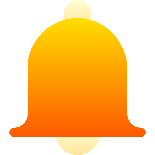 Notification bell icon