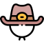 Cowboy hat icon 64x64
