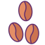 Coffee beans Ikona 64x64