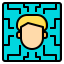 Facial icon 64x64