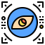 Eye recognition icône 64x64