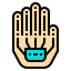 Hand glove ícono 64x64