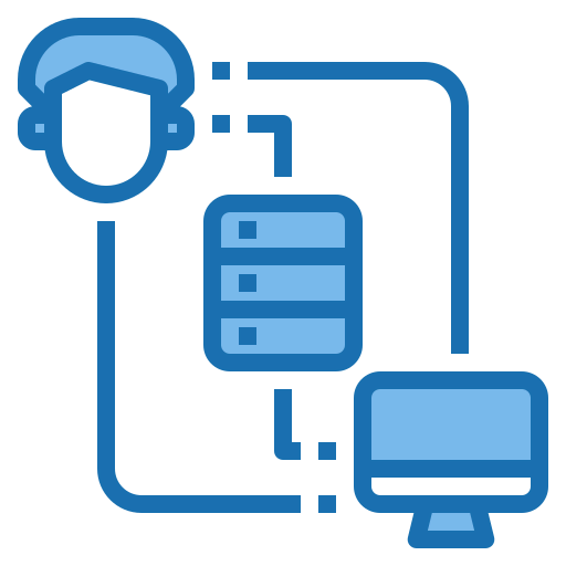 Data transfer icon