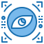 Eye recognition icône 64x64