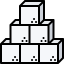 Sugar cubes icon 64x64