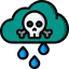 Acid rain icon 64x64