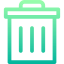 Trash bin icon 64x64
