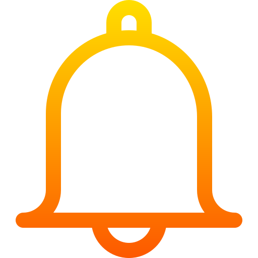 Notification bell icon