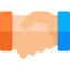 Hand shake アイコン 64x64