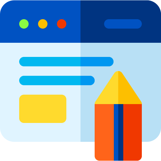 Content writing icon