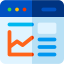 Web analytics icon 64x64