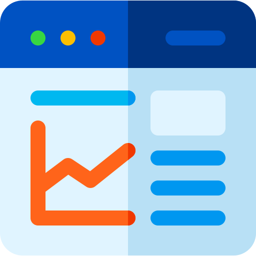 Web analytics icon