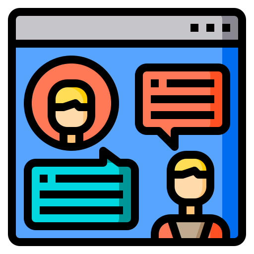 Video sharing icon
