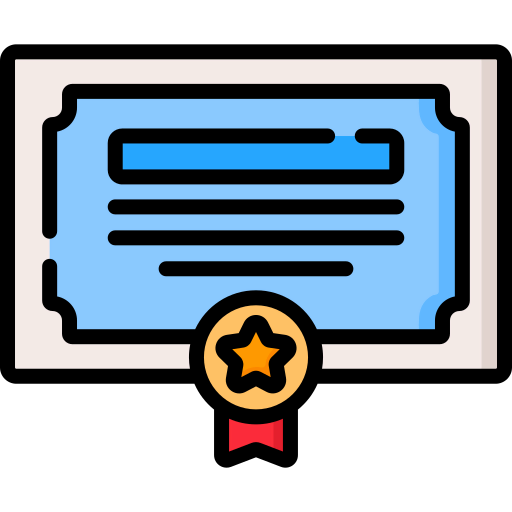 Certificate icon