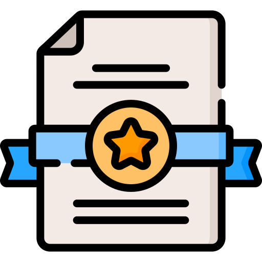 Certificate icon