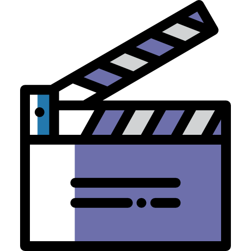 Clapperboard icon