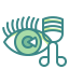 Eyelashes curler icon 64x64