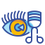 Eyelashes curler icon 64x64