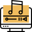 Music and multimedia icon 64x64