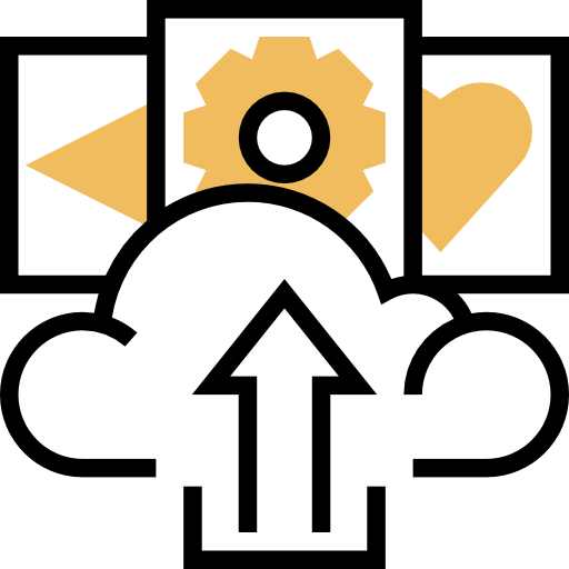 Cloud computing icon