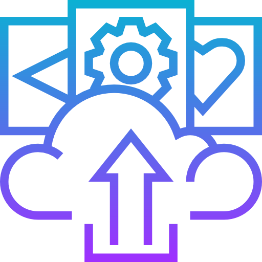 Cloud computing icon