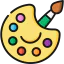 Color palette アイコン 64x64