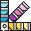 Color palette アイコン 64x64