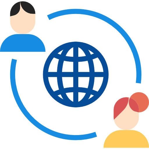 Global network icon