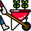 Wheelbarrow icon 64x64