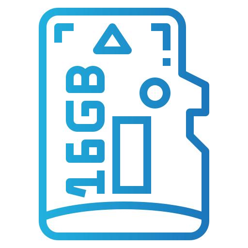 Memory card icon