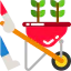 Wheelbarrow icon 64x64