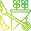 Wheelbarrow icon 64x64