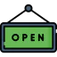 Open sign 图标 64x64
