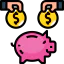 Piggy bank 图标 64x64